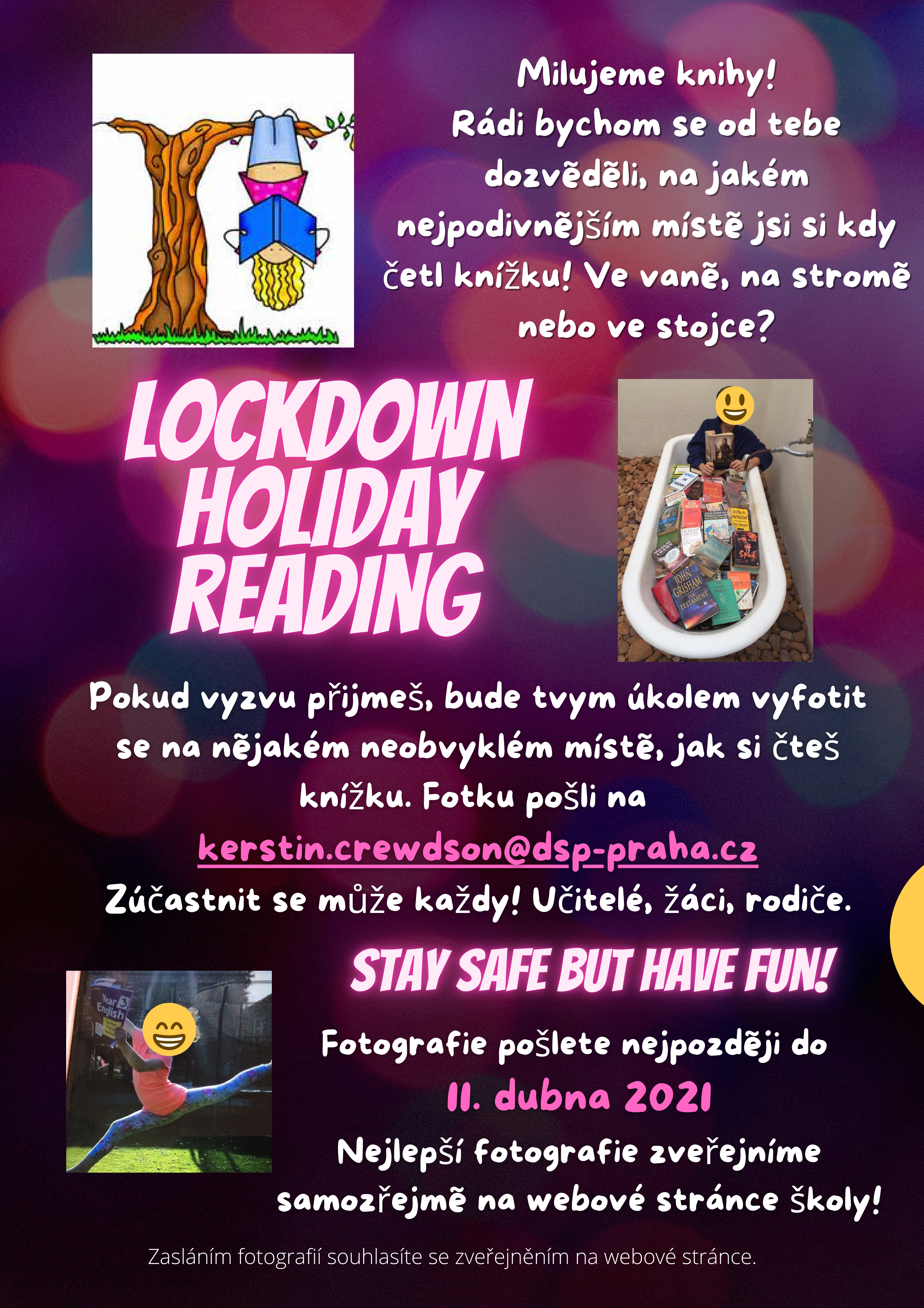 Lockdown Holiday Reading tschechisch
