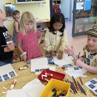 Bienen und Blumen im Kindergarten