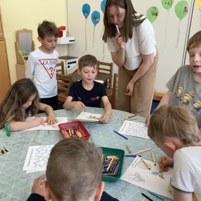 Bienen und Blumen im Kindergarten