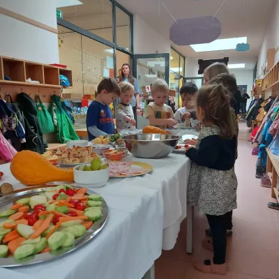 Erntedank im Kindergarten