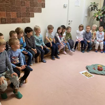 Erntedank im Kindergarten