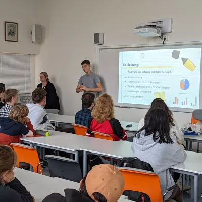 SMV Besuch von der Deutschen Schule Sofia