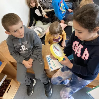 Vorschule zu Besuch in der 1. Klasse