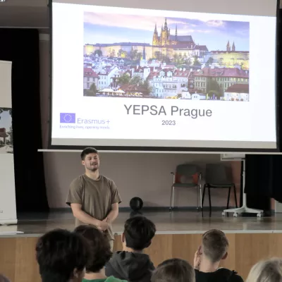 YEPSA Erasmus projekt v Praze