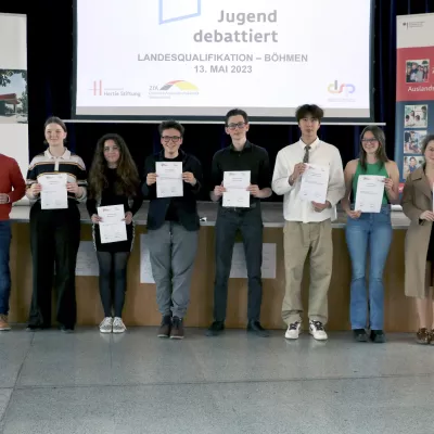 Jugend debattiert - Dvojnásobný úspěch na regionalní kvalifikaci