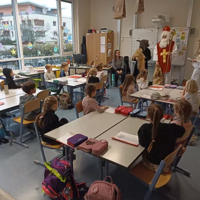 Nikolausbesuch in der Grundschule
