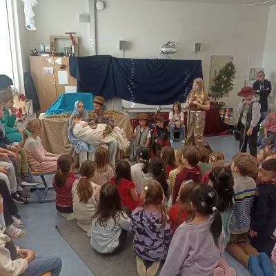Krippenspiel in der Grundschule