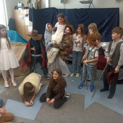 Krippenspiel in der Grundschule