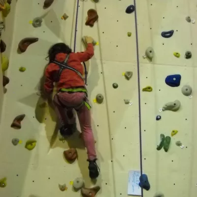 Klettern in Ruzyně 20.11.2014
