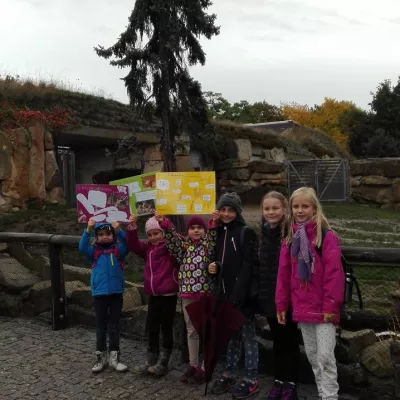 Die Klassen 1 und 4 waren im Zoo!