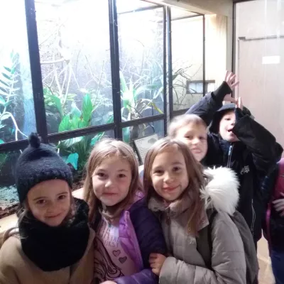 Die Kinder unserer Nachmittagsbetreuung waren im Zoopark Zájezd!