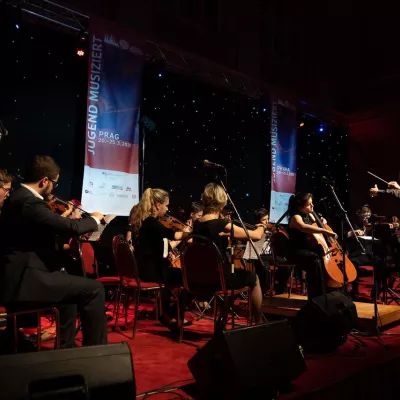 Das große Abschlusskonzert des Musikwettbewerbs JUMU Prag 2019