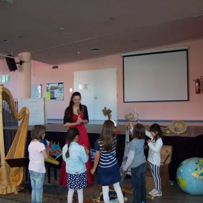 interaktives Harfe-Konzert - speziell für Kinder