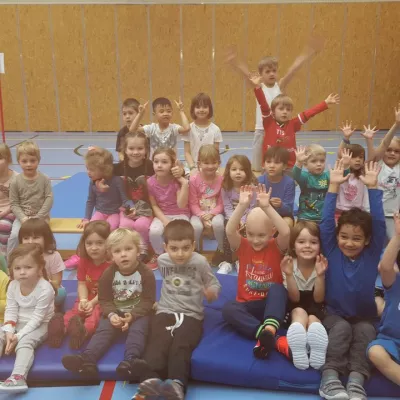 Sportolympiade im Kindergarten