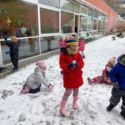 Winterspaß im Kindergarten